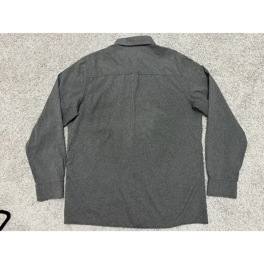 Outdoor Research Shirt Wayward II LS Long Sleeve Button Stretch Gray Mens Large - Picture 7 of 16